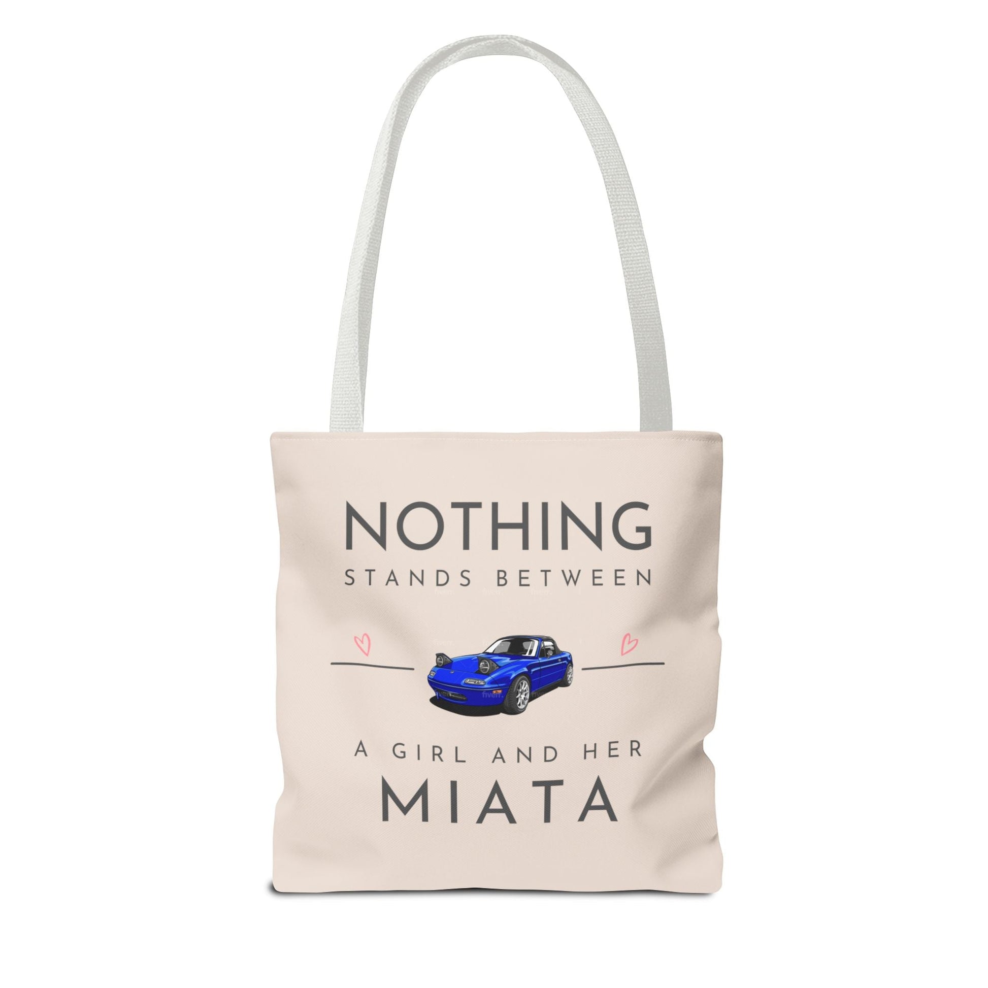 A Girl and Her Miata Tote Bag