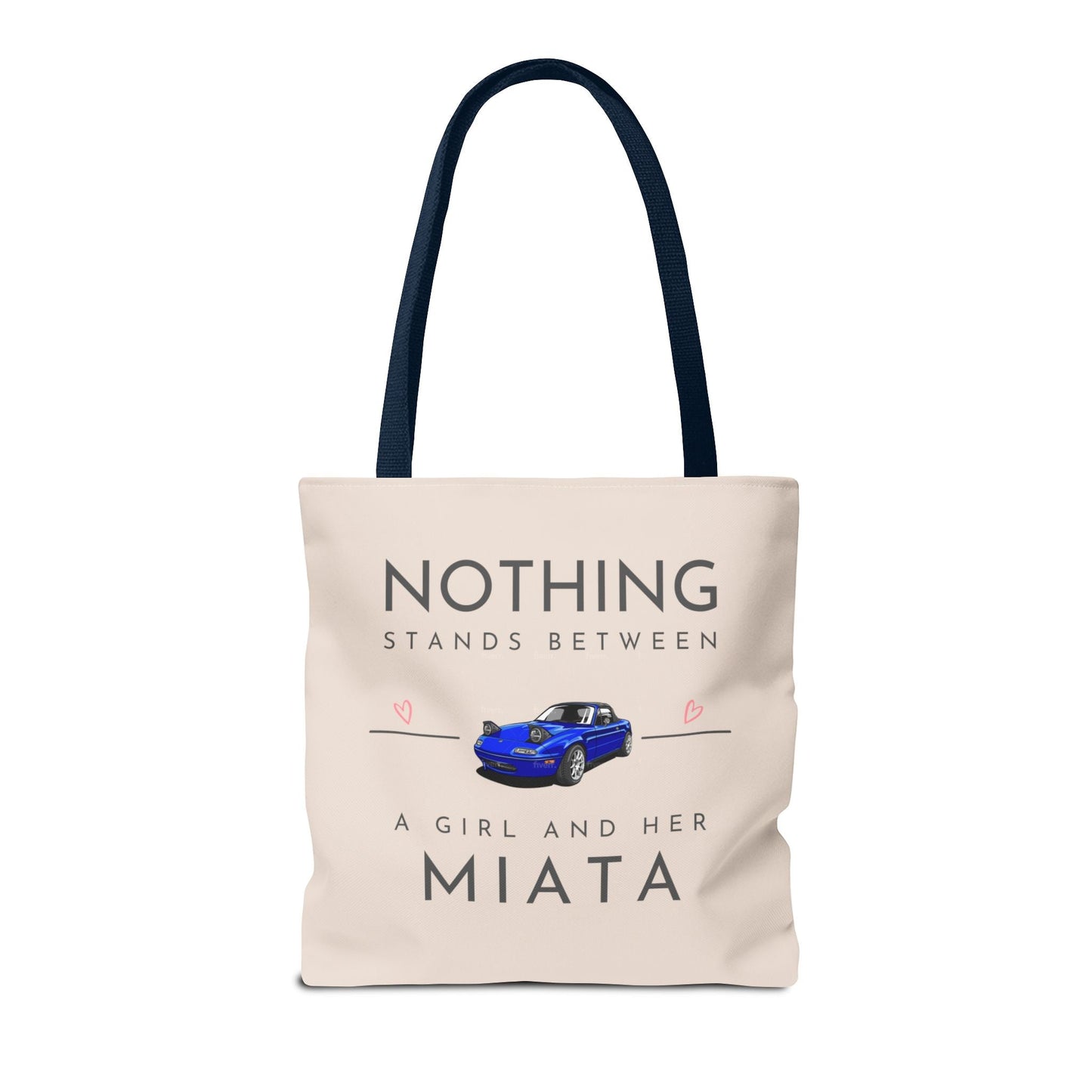 A Girl and Her Miata Tote Bag