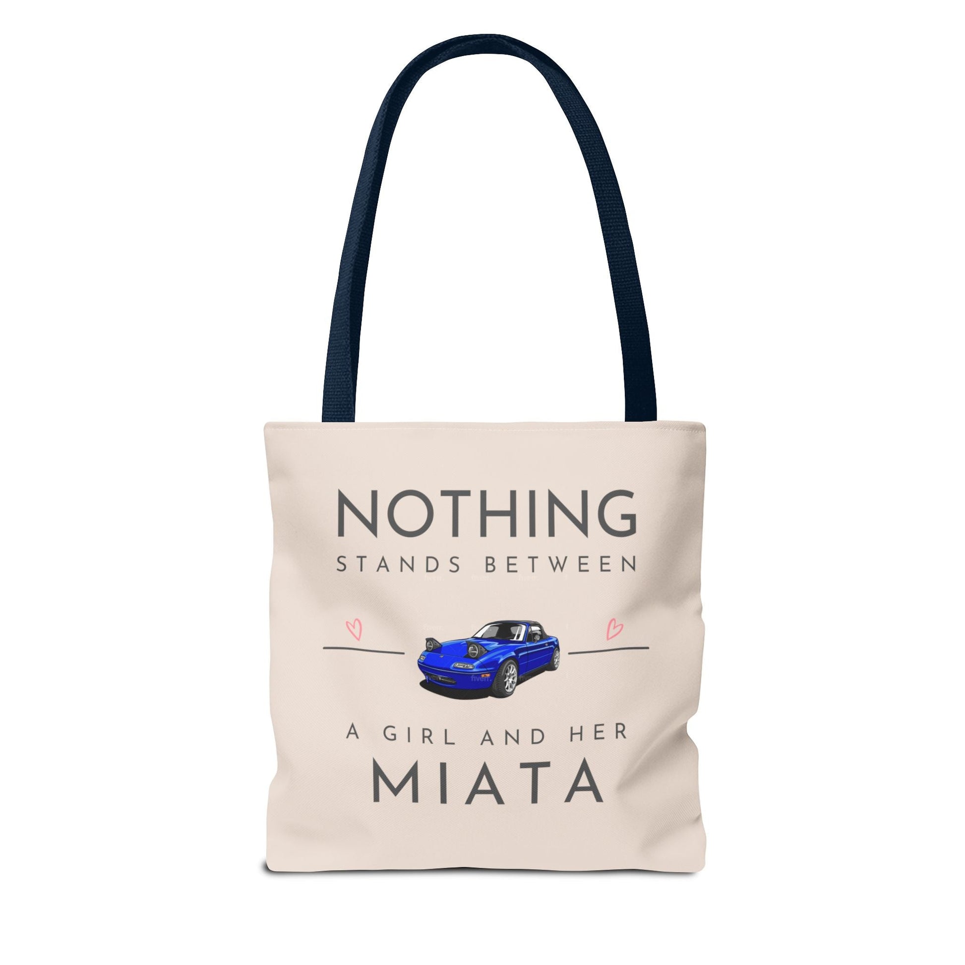 A Girl and Her Miata Tote Bag