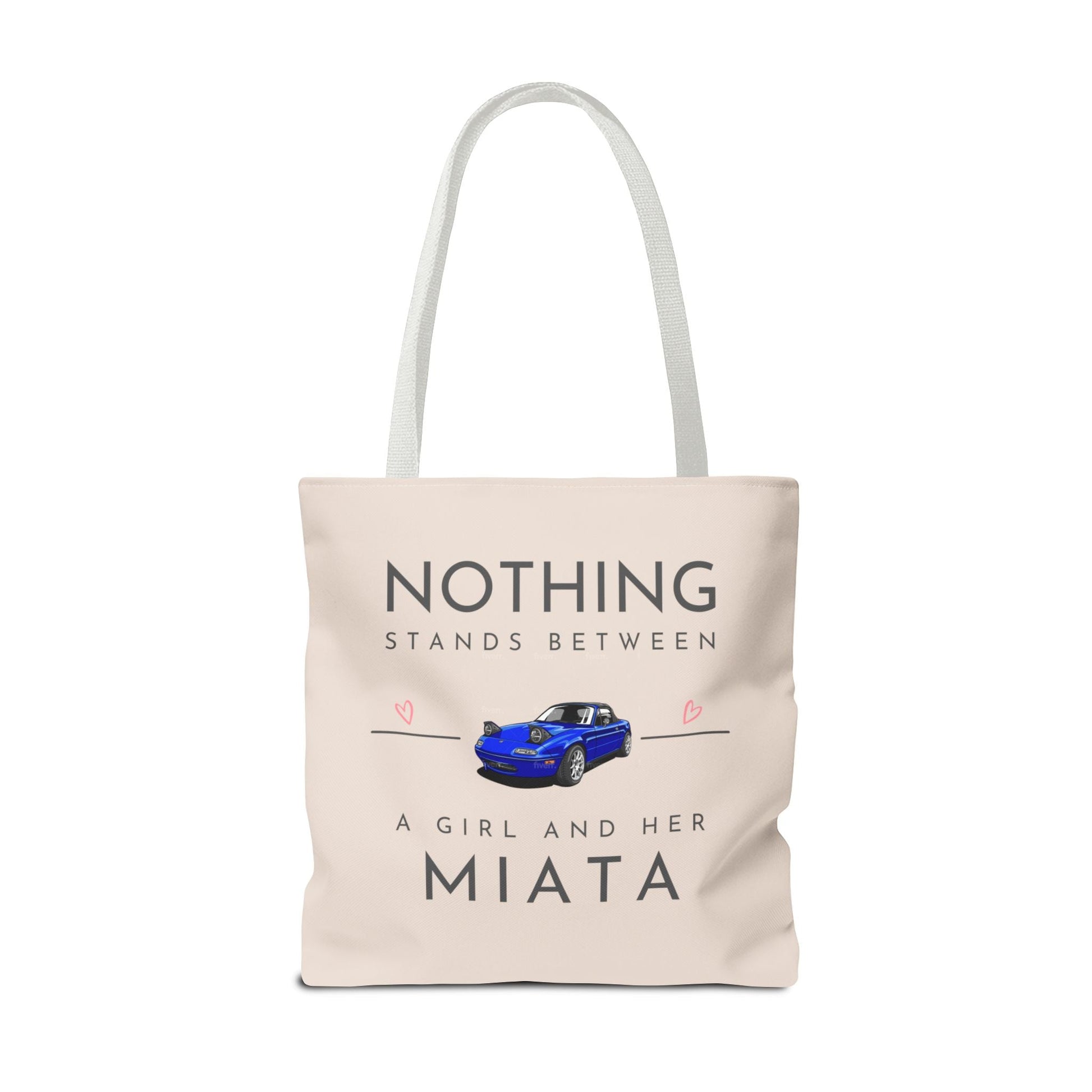 A Girl and Her Miata Tote Bag