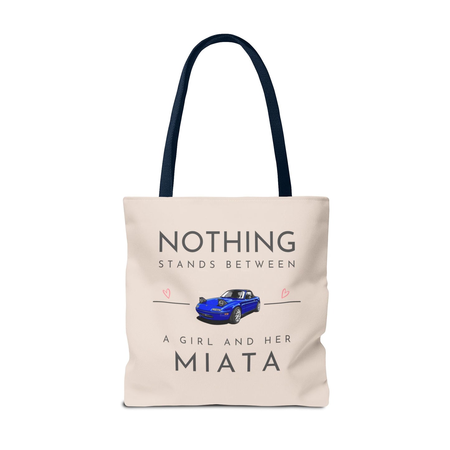 A Girl and Her Miata Tote Bag