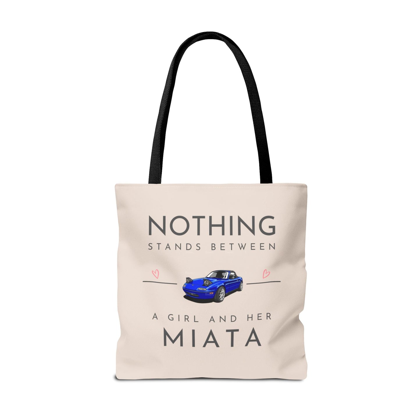 A Girl and Her Miata Tote Bag