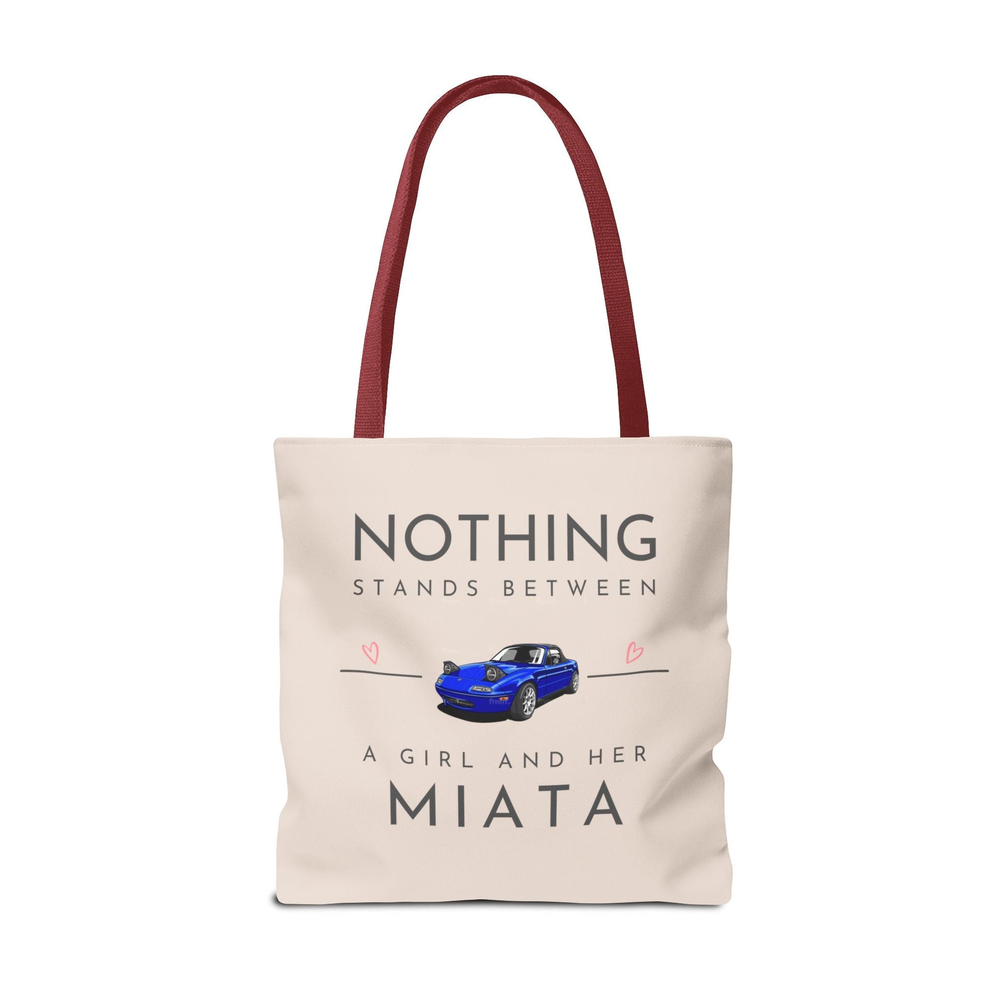 A Girl and Her Miata Tote Bag