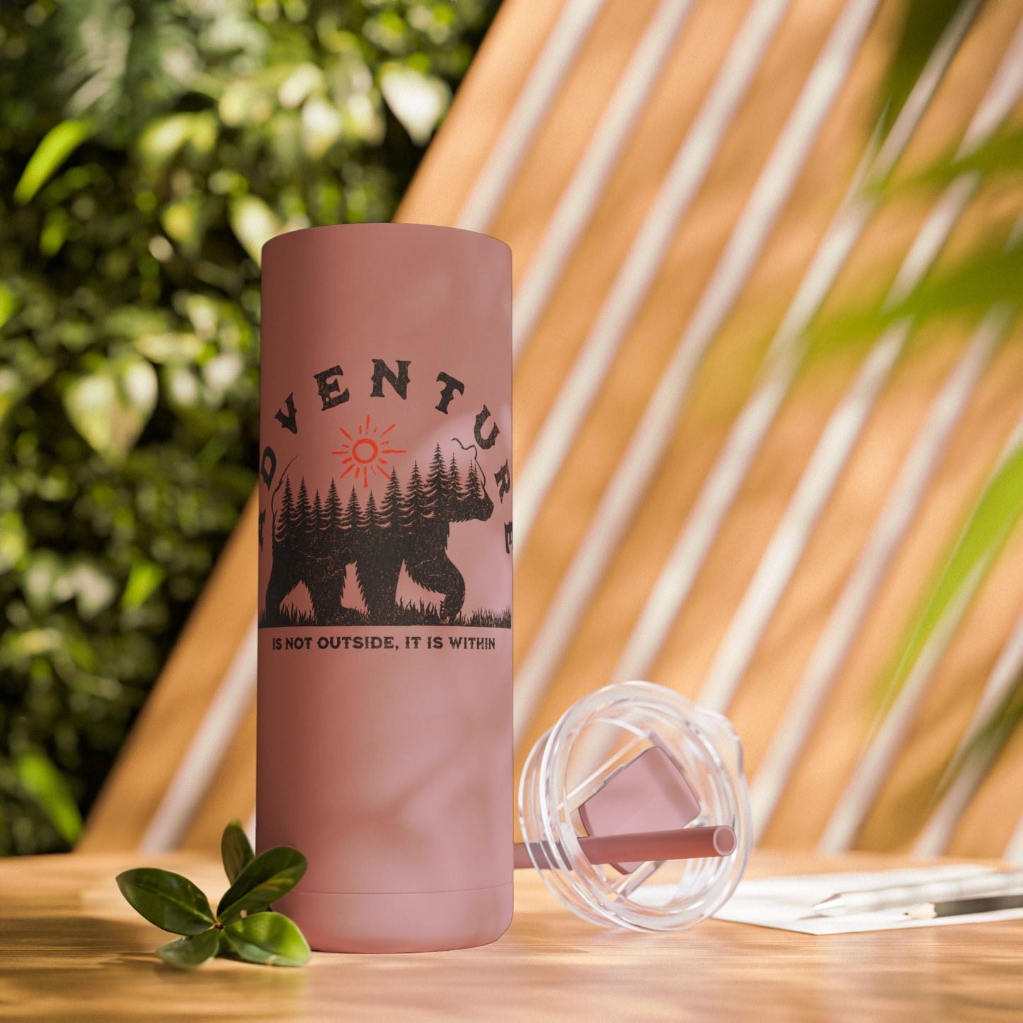 Adventure is Within 20oz Skinny Tumbler