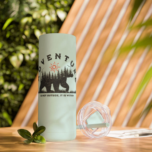 Adventure is Within 20oz Skinny Tumbler