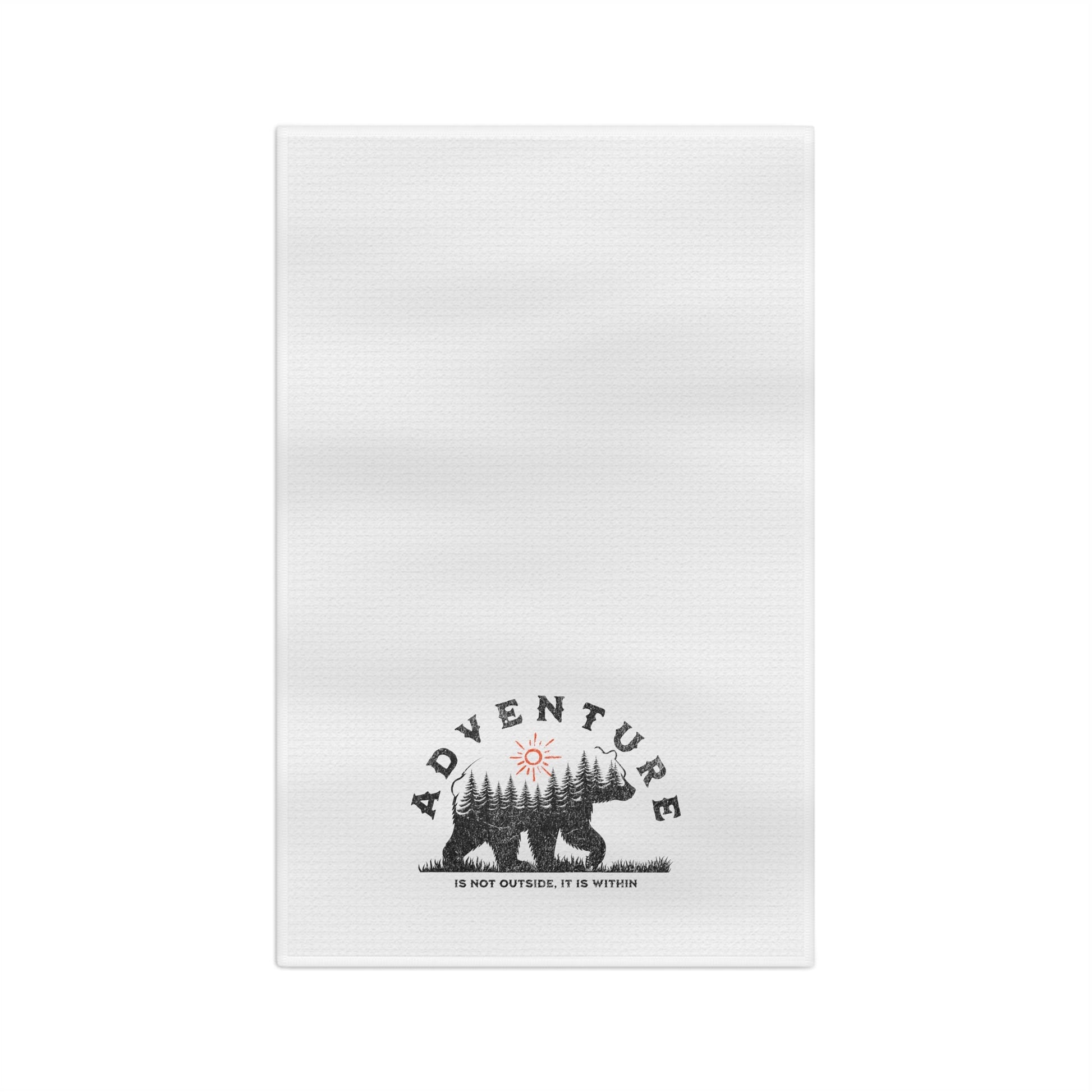 Adventure is Within Decorative Microfiber Tea Towel