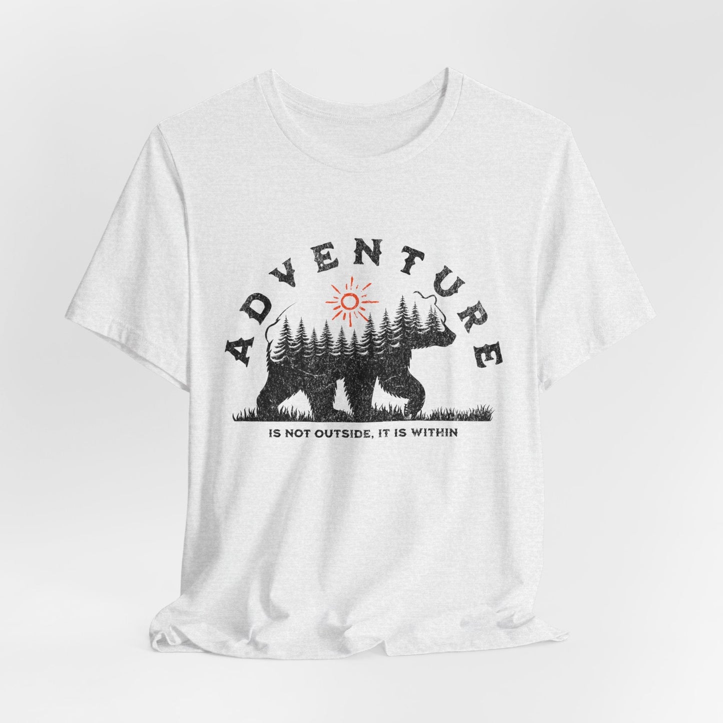 Adventure is Within Jersey Short Sleeve Tee