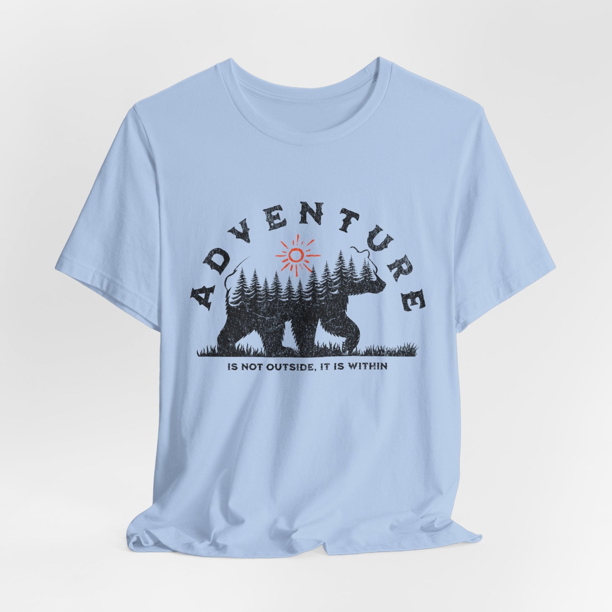 Adventure is Within Jersey Short Sleeve Tee