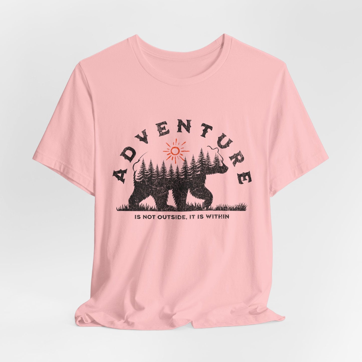 Adventure is Within Jersey Short Sleeve Tee