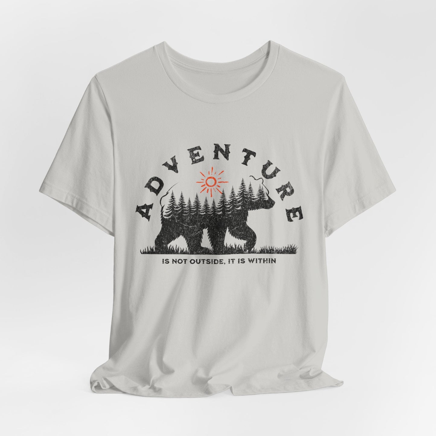 Adventure is Within Jersey Short Sleeve Tee