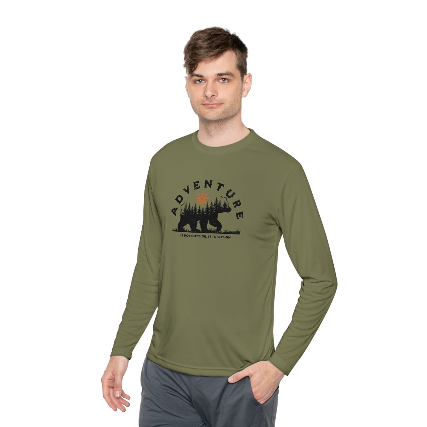 Adventure is Within Lightweight Long Sleeve Tee