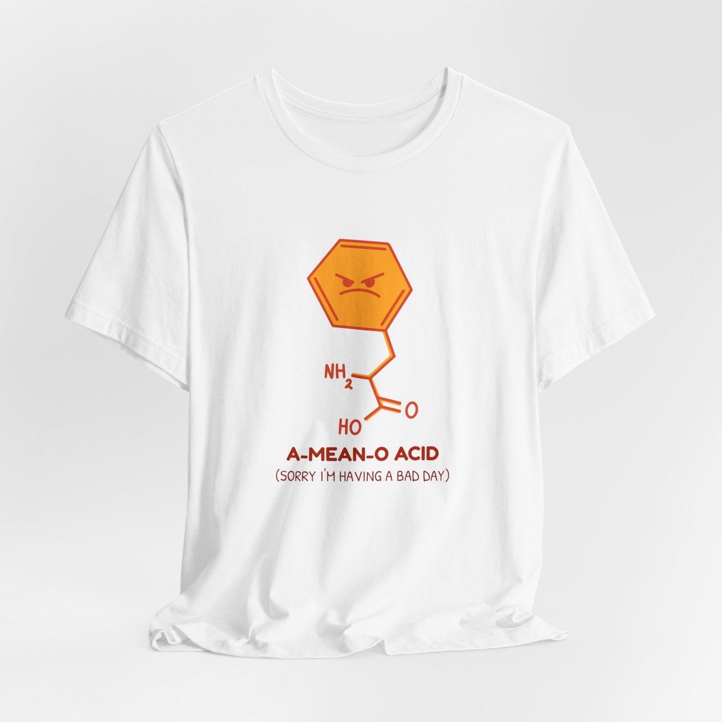 Amino Acid Chemistry Science Jersey Short Sleeve Tee