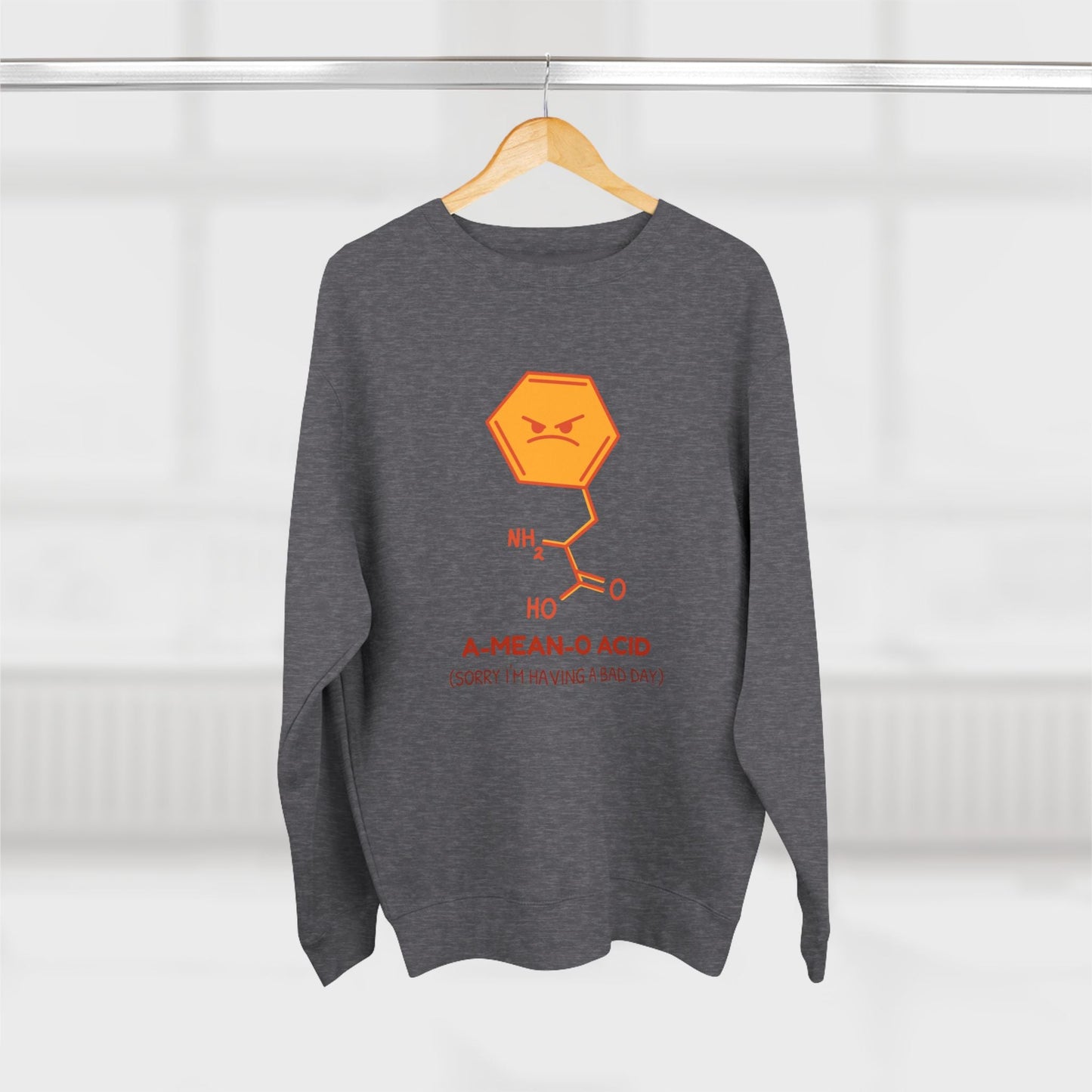 Amino Acid Chemistry Science Premium Crewneck Sweatshirt