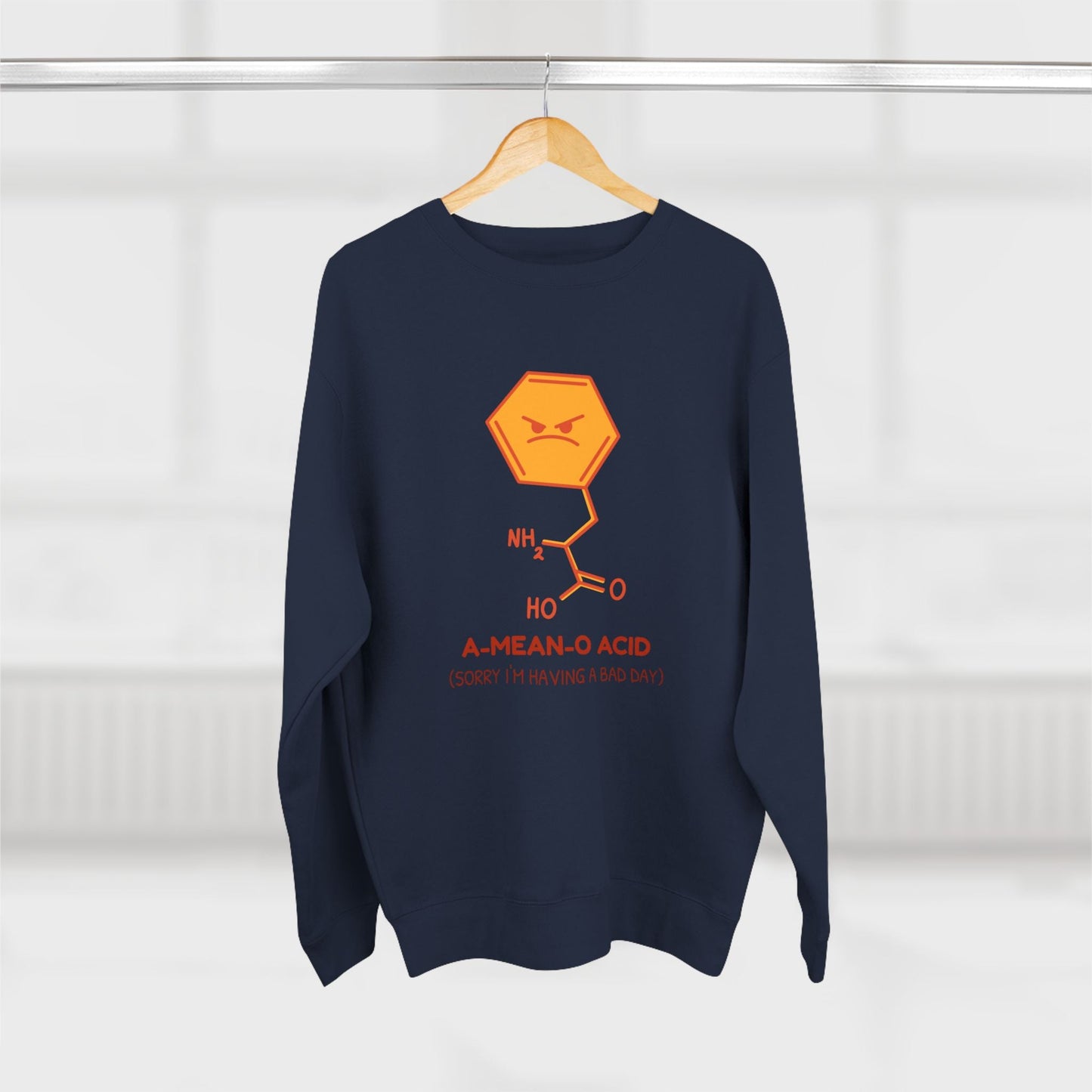 Amino Acid Chemistry Science Premium Crewneck Sweatshirt