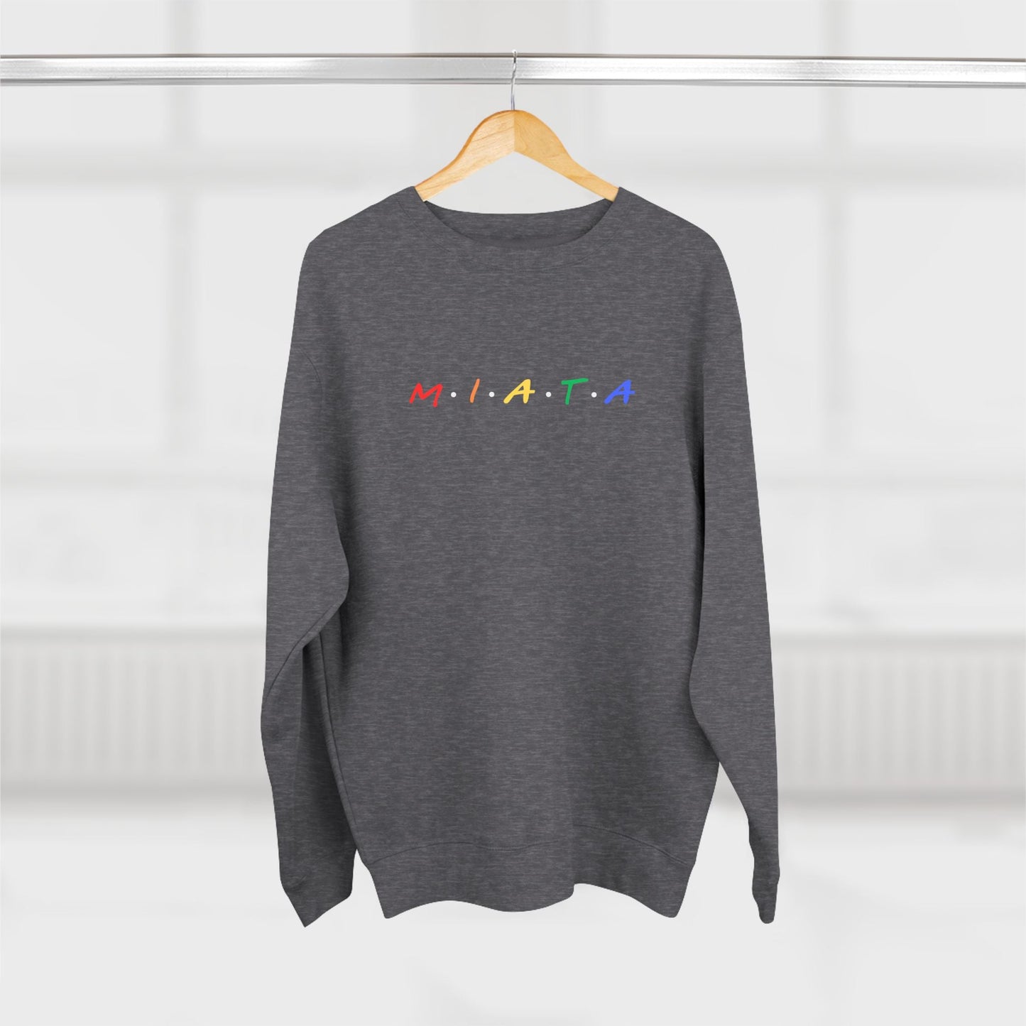 Colorful Miata Premium Crewneck Sweatshirt