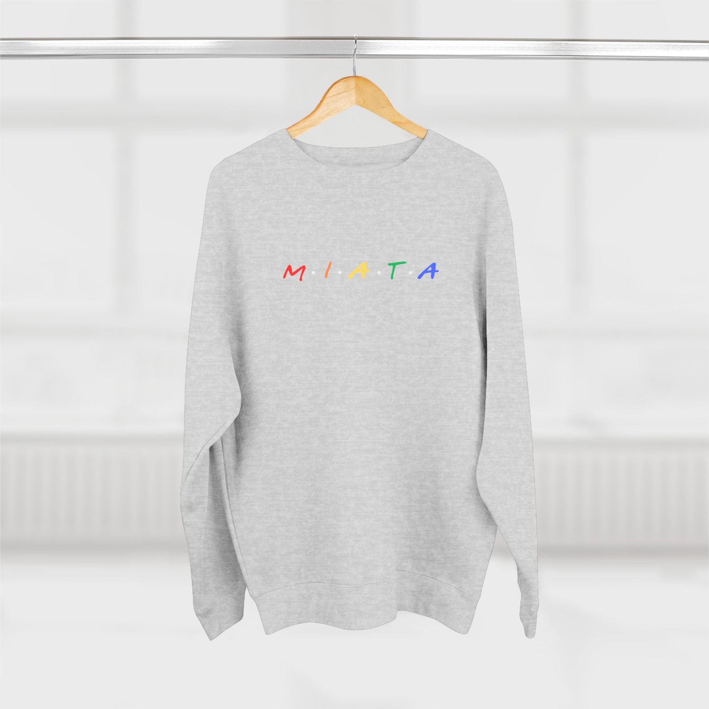 Colorful Miata Premium Crewneck Sweatshirt