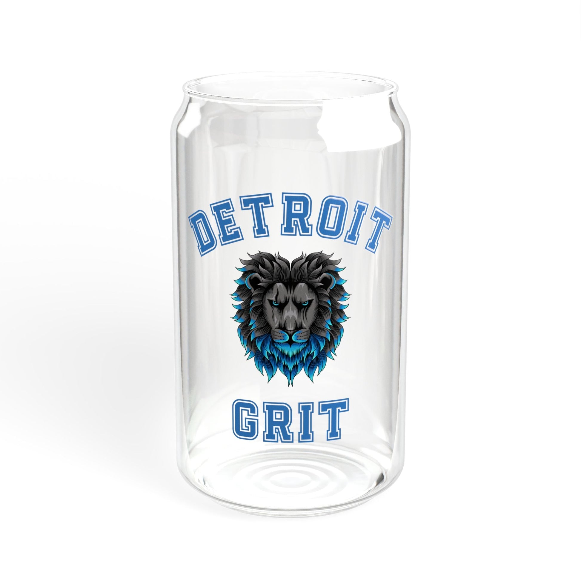 Detroit Lions Grit 16 oz. Sipper Glass