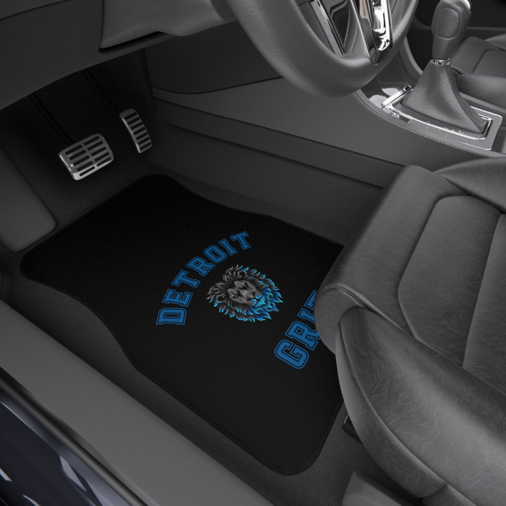 Detroit Lions Grit Car Floor Mats (set of 4)