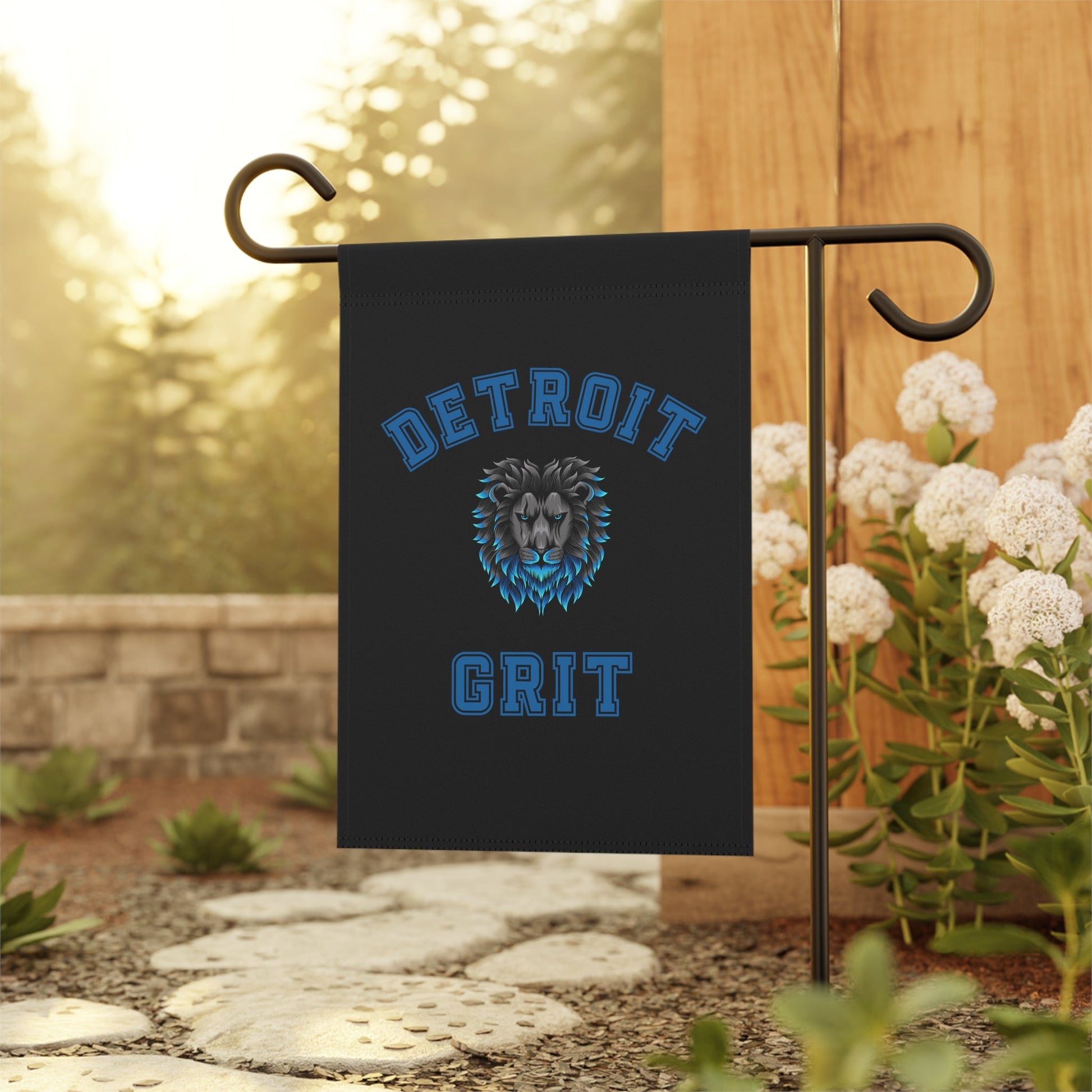 Detroit Lions Grit Garden & House Banner