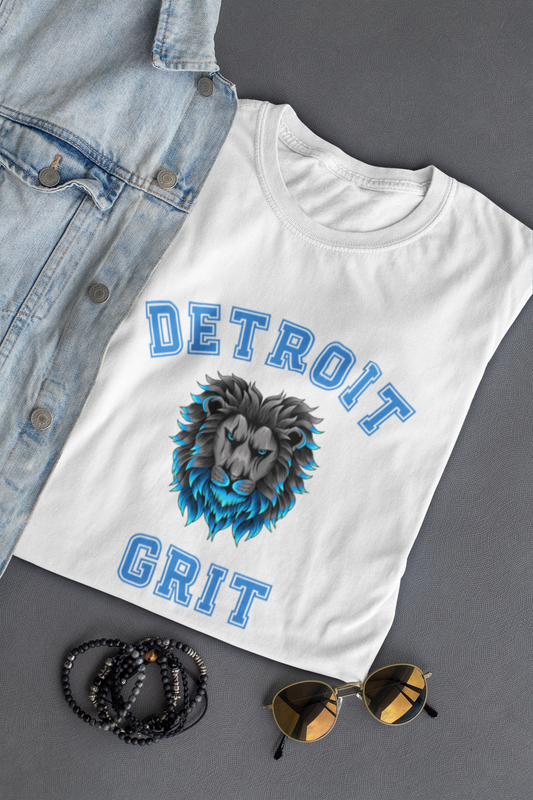 Detroit Lions Grit Jersey Short Sleeve Tee