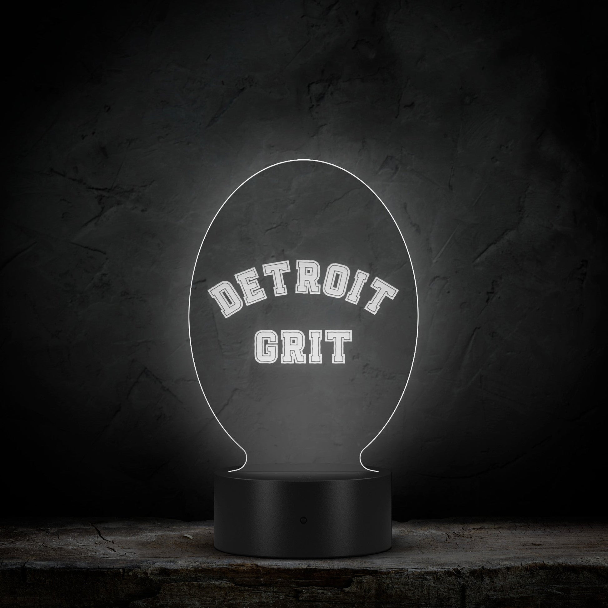 Detroit Lions Grit LED Sign