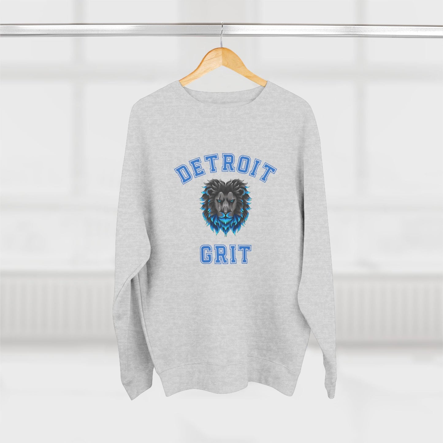 Detroit Lions Grit Premium Crewneck Sweatshirt