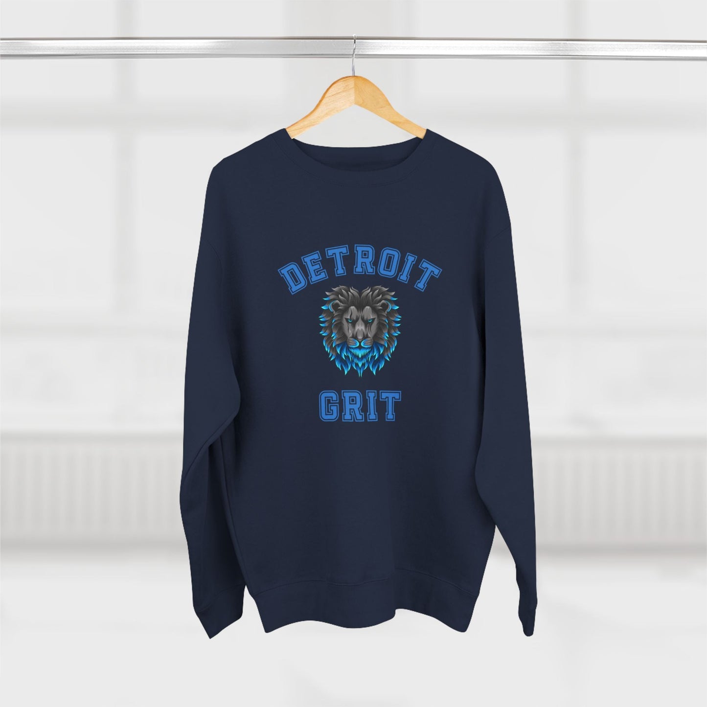 Detroit Lions Grit Premium Crewneck Sweatshirt