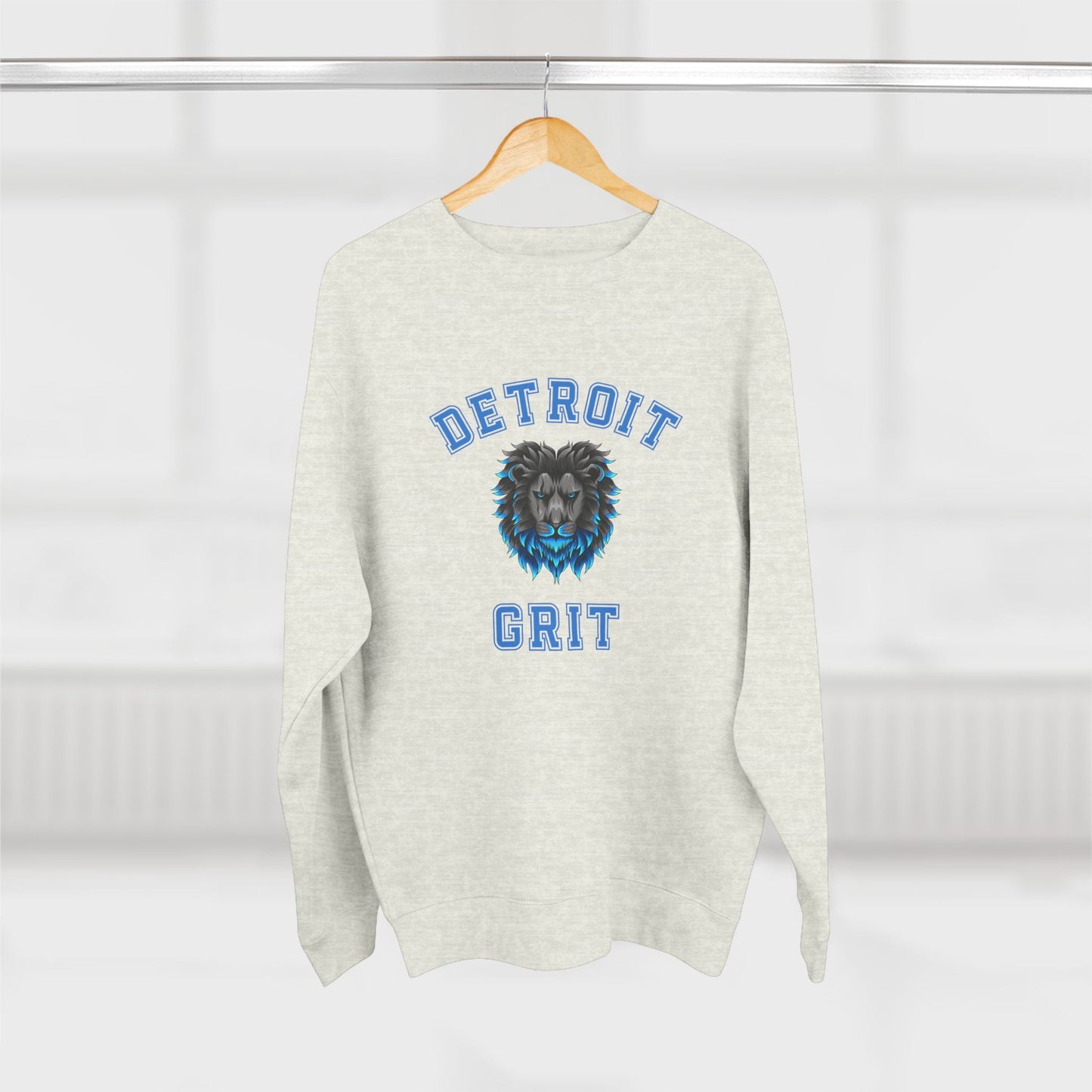 Detroit Lions Grit Premium Crewneck Sweatshirt