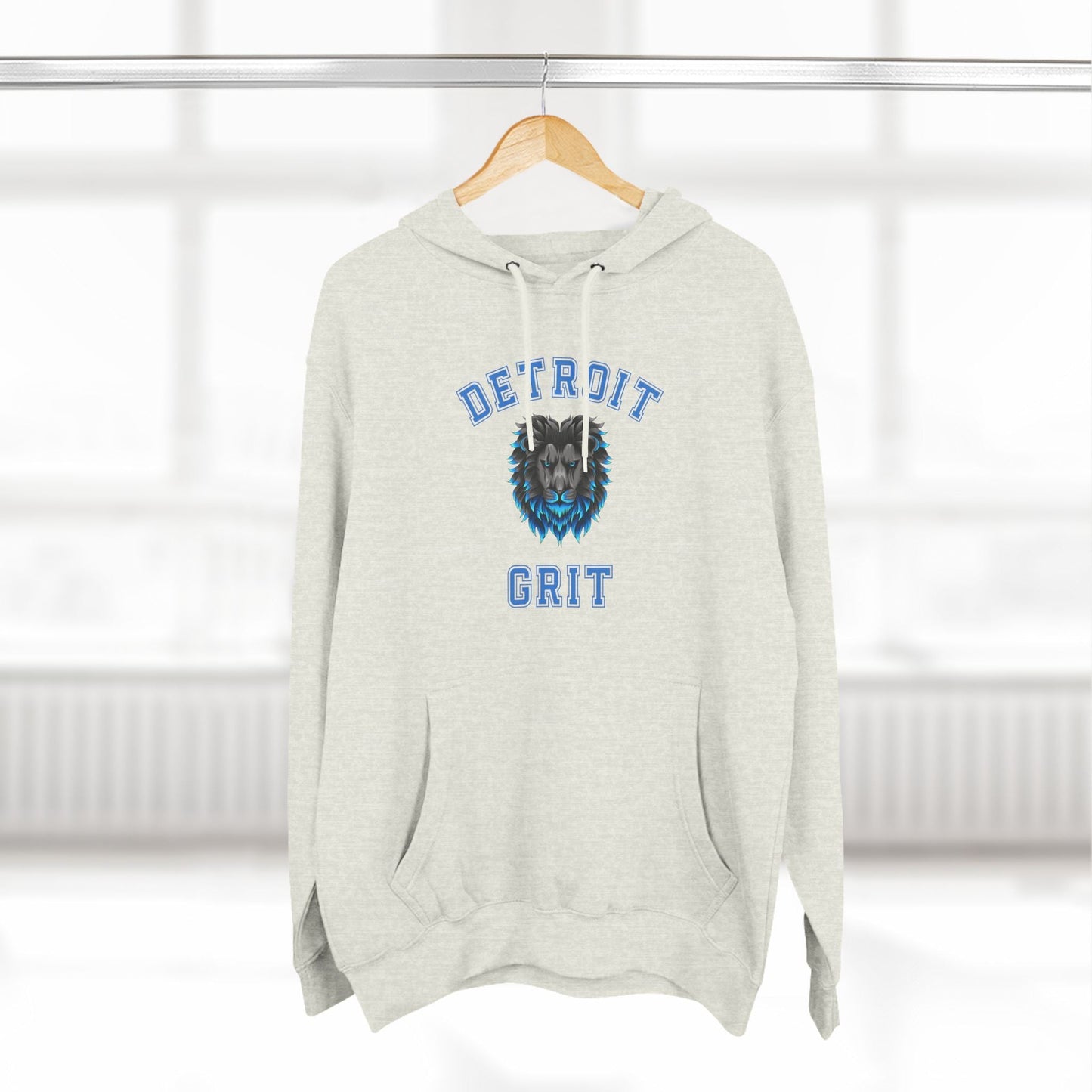 Detroit Lions Grit Premium Fleece Hoodie