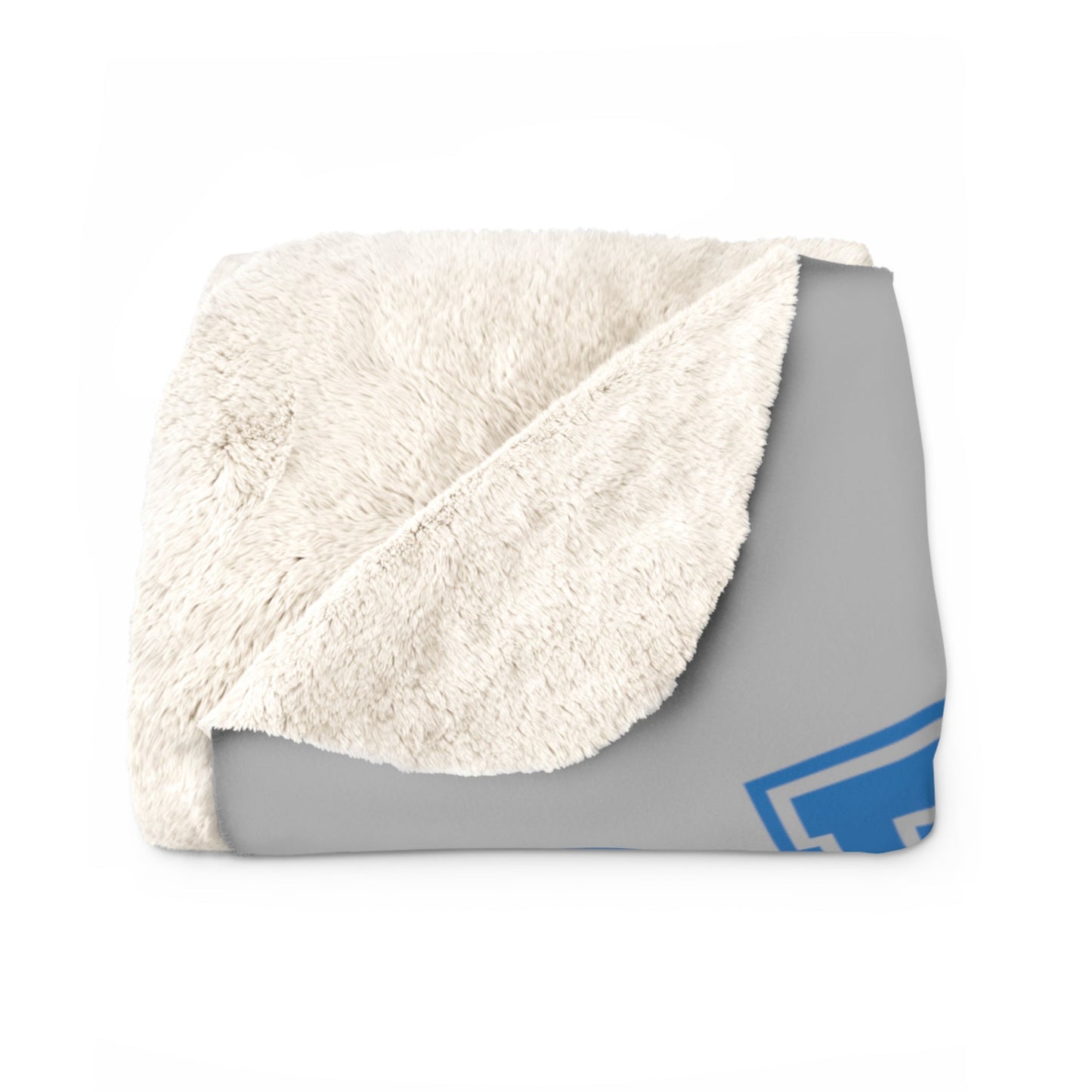 Detroit Lions Grit Sherpa Fleece Blanket