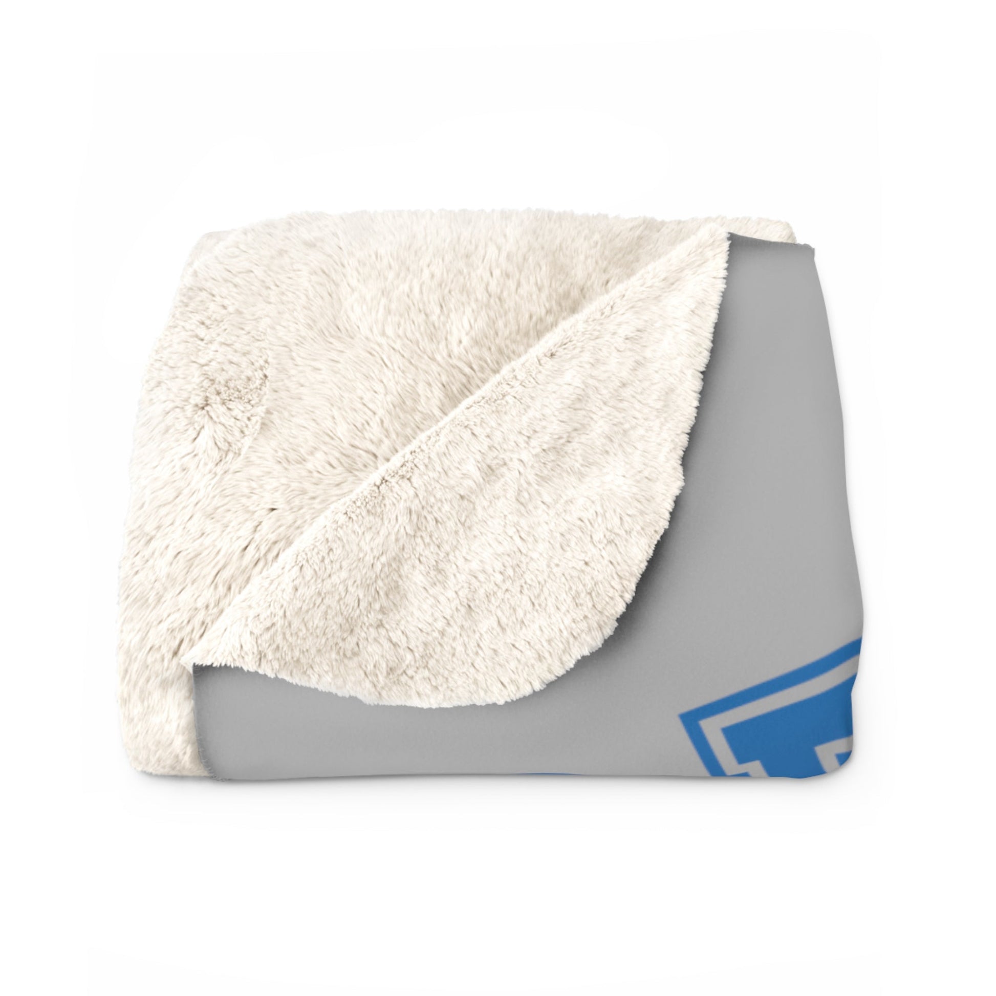 Detroit Lions Grit Sherpa Fleece Blanket