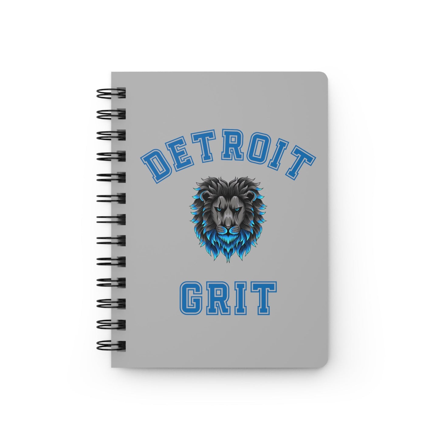 Detroit Lions Grit Spiral Bound Journal