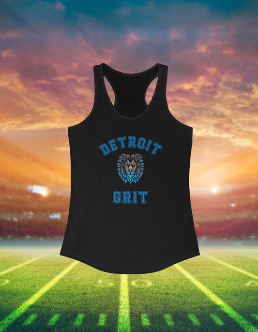 Detroit Lions Grit Women's Racerback Tank