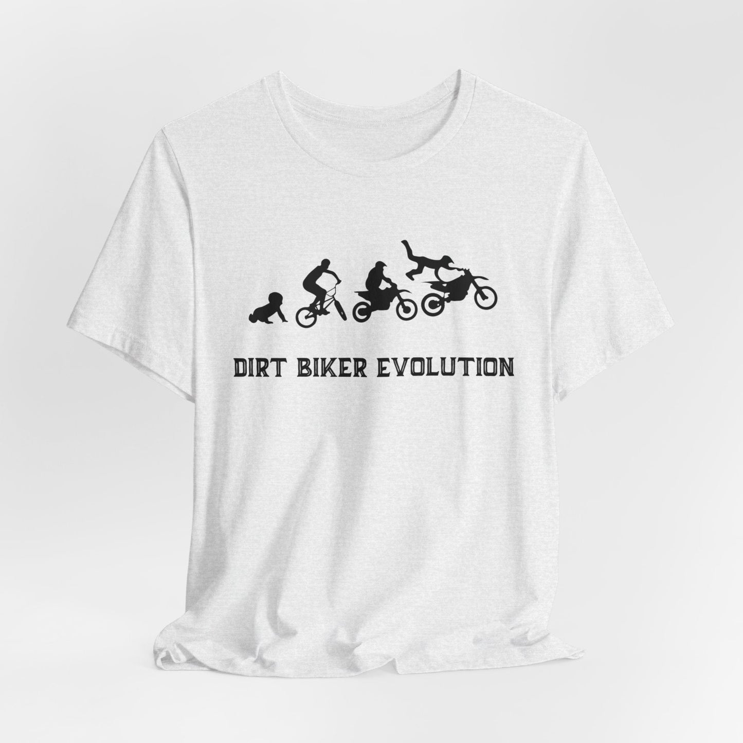 Dirt Bike Evolution Jersey Short Sleeve Tee