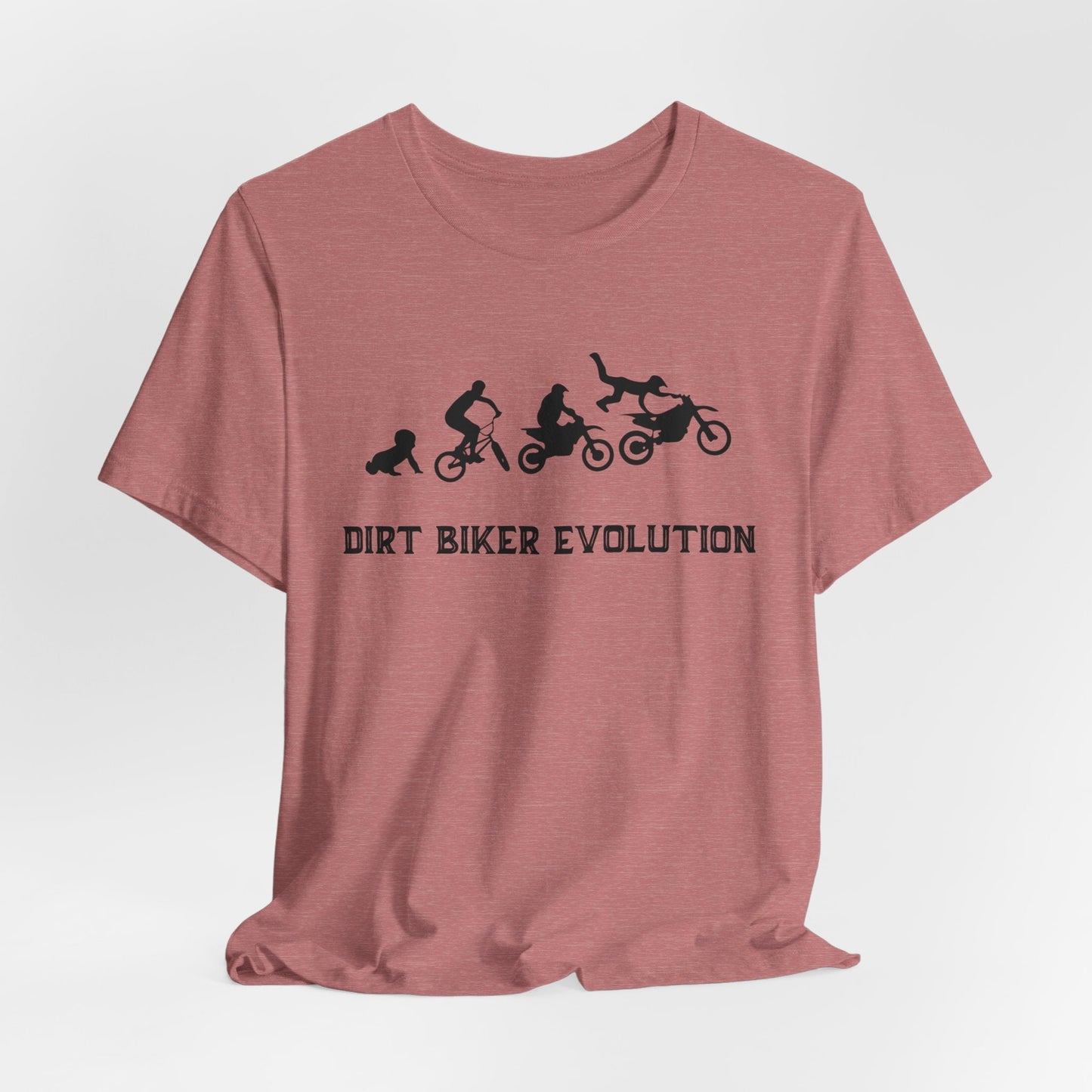 Dirt Bike Evolution Jersey Short Sleeve Tee