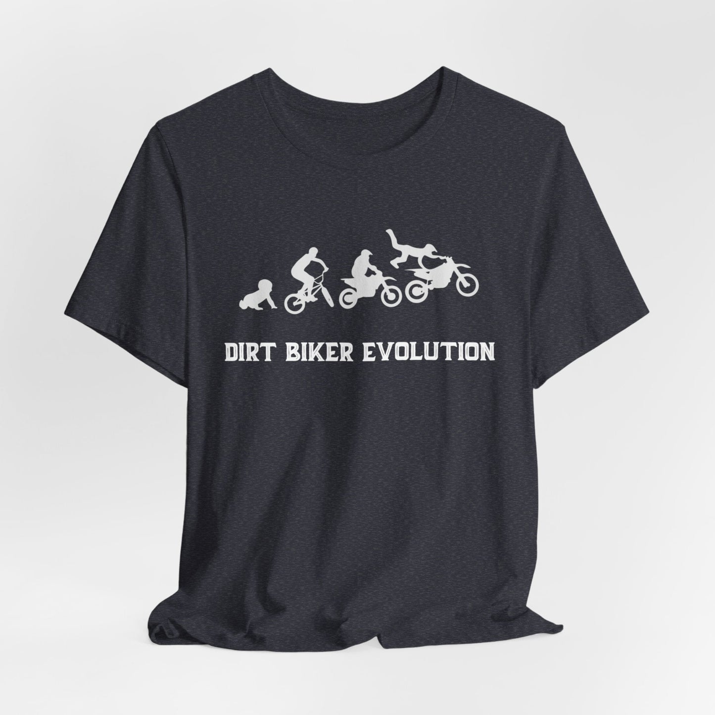 Dirt Bike Evolution Jersey Short Sleeve Tee