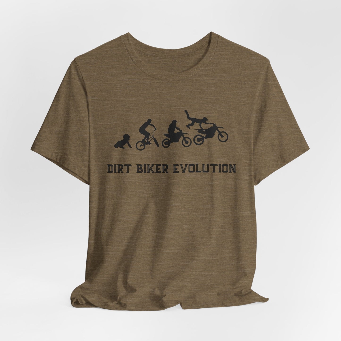 Dirt Bike Evolution Jersey Short Sleeve Tee