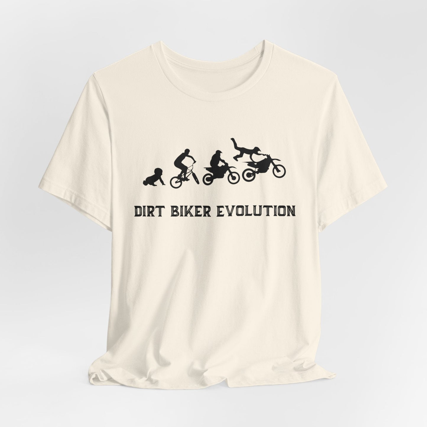 Dirt Bike Evolution Jersey Short Sleeve Tee