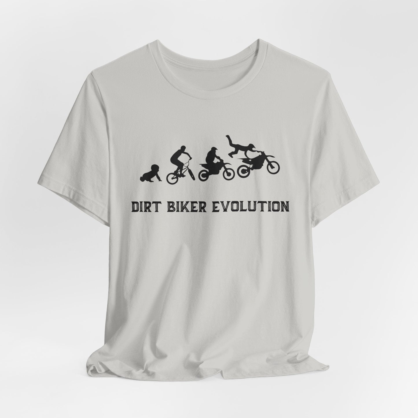 Dirt Bike Evolution Jersey Short Sleeve Tee