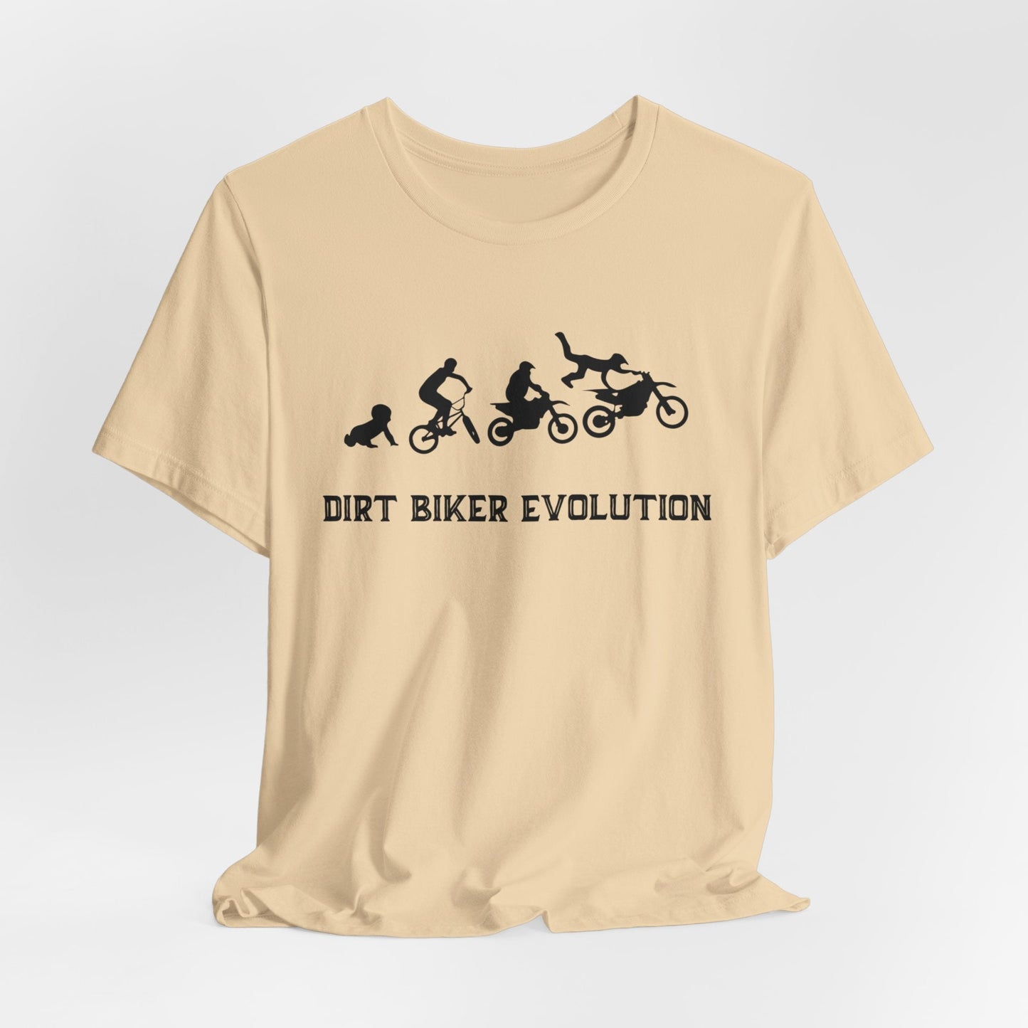 Dirt Bike Evolution Jersey Short Sleeve Tee