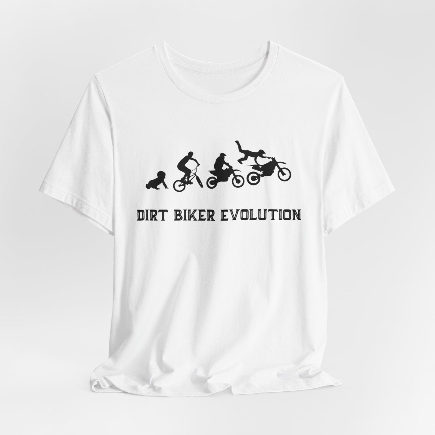 Dirt Bike Evolution Jersey Short Sleeve Tee