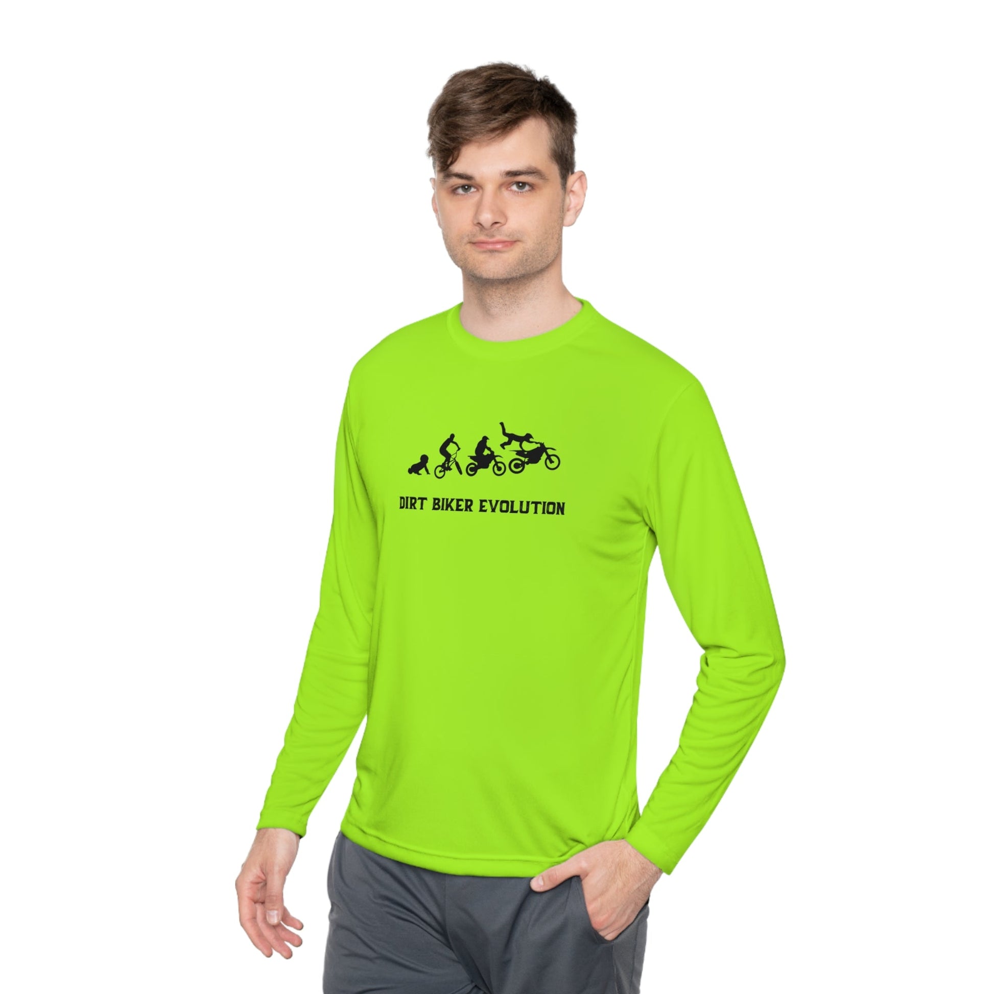 Dirt Bike Evolution Lightweight Long Sleeve Tee