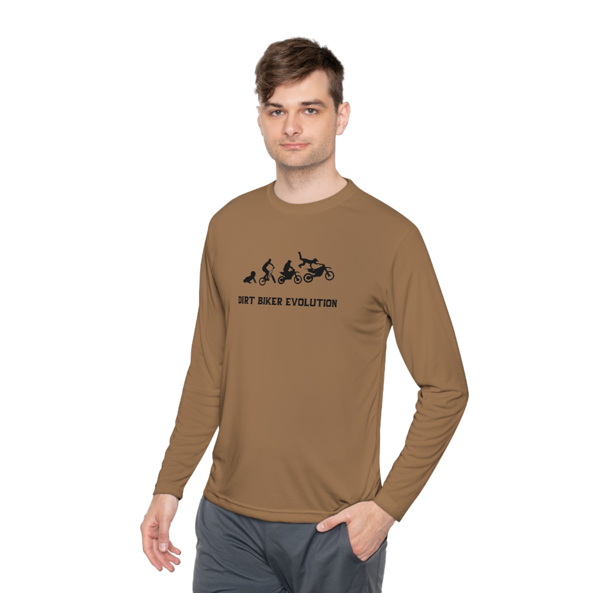 Dirt Bike Evolution Lightweight Long Sleeve Tee