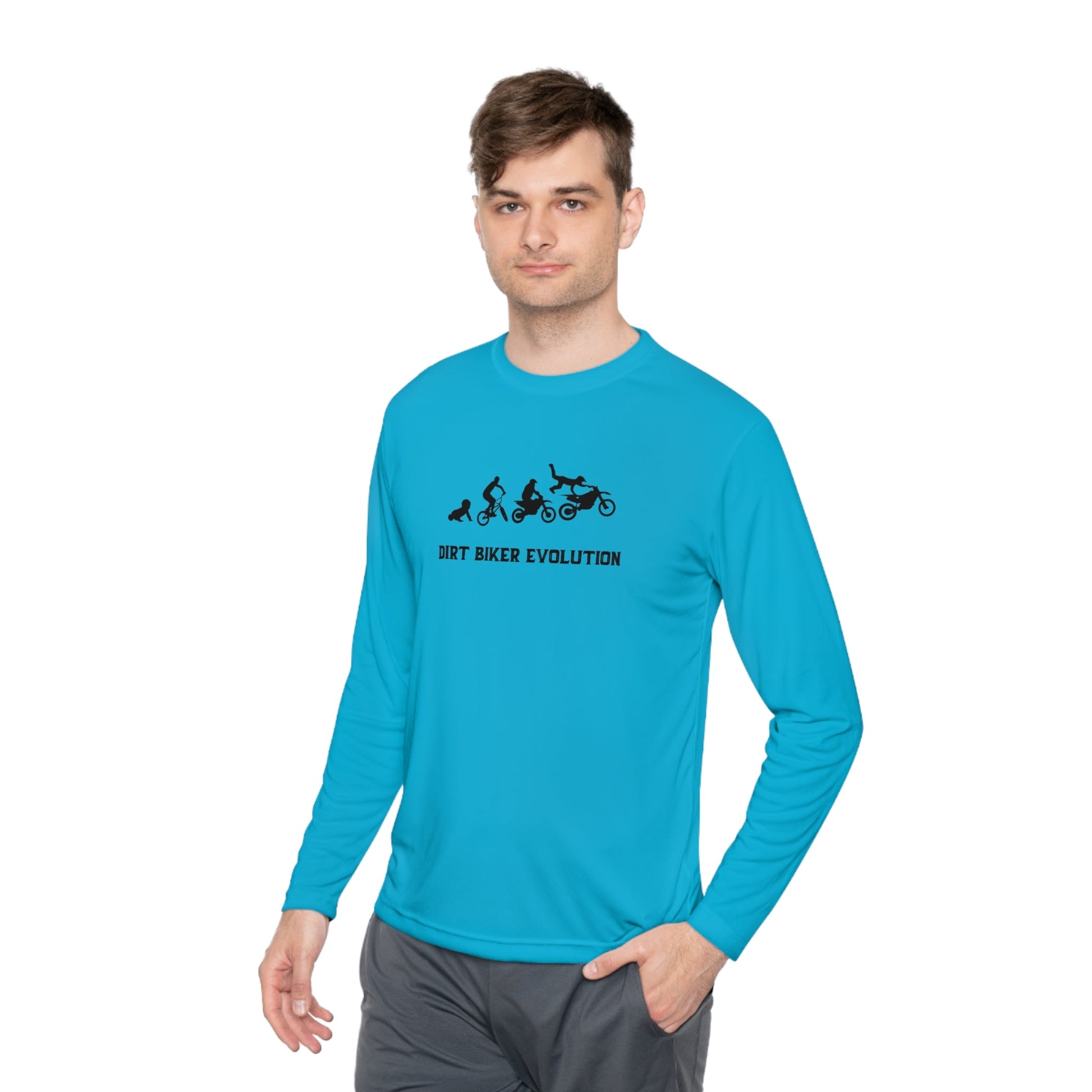 Dirt Bike Evolution Lightweight Long Sleeve Tee