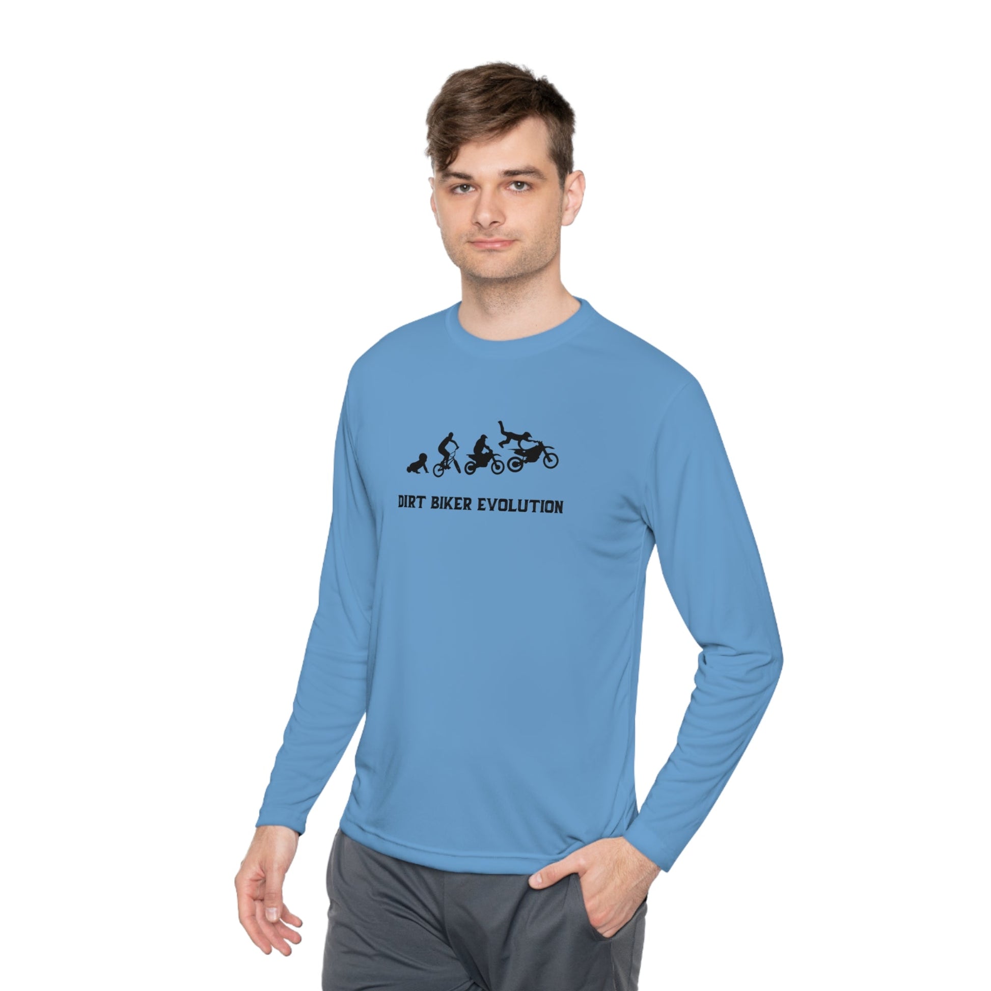 Dirt Bike Evolution Lightweight Long Sleeve Tee