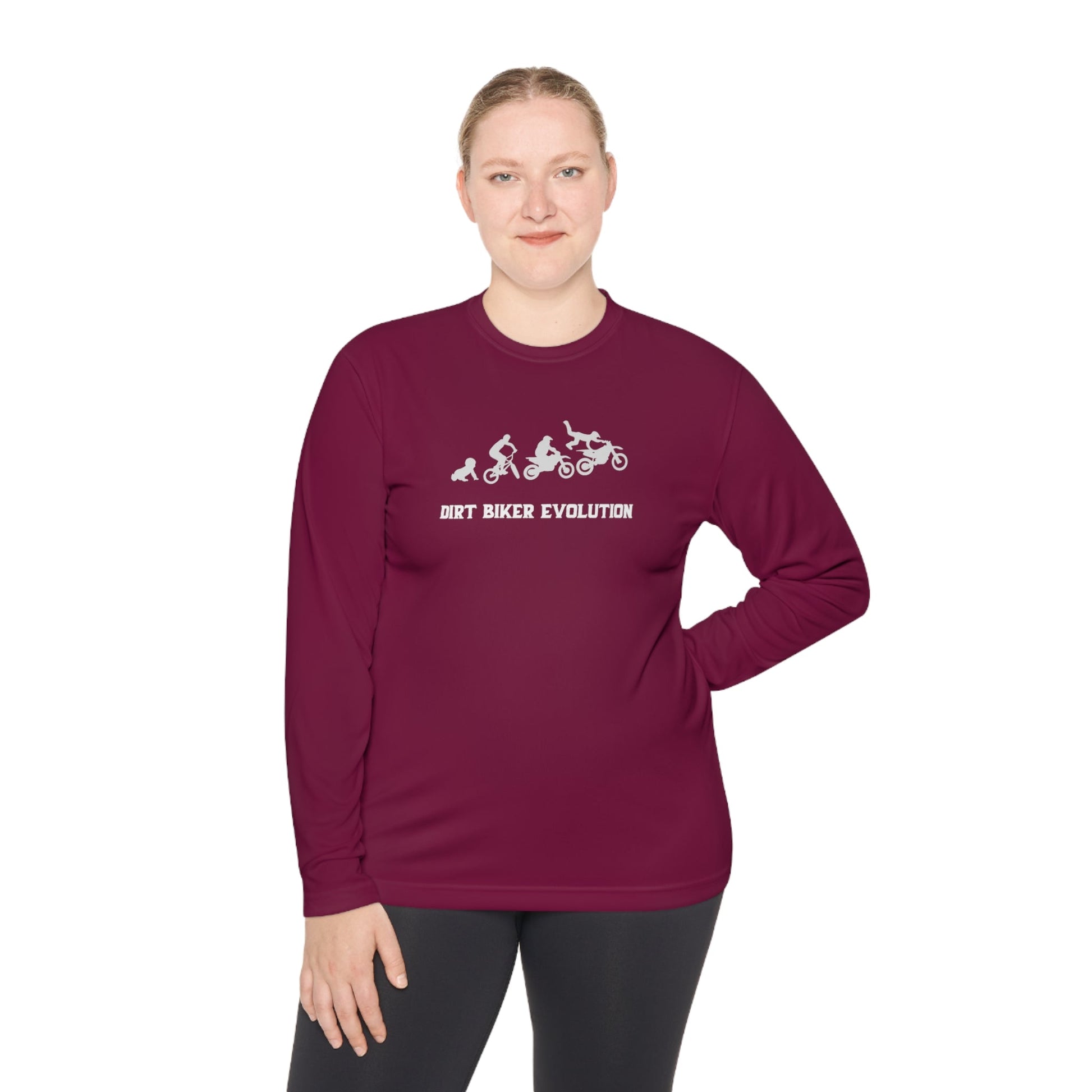 Dirt Bike Evolution Lightweight Long Sleeve Tee