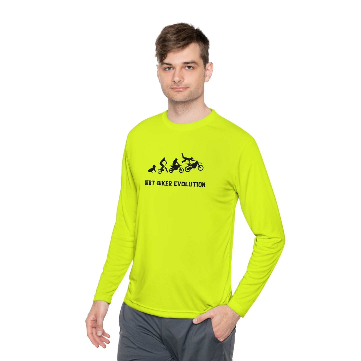 Dirt Bike Evolution Lightweight Long Sleeve Tee