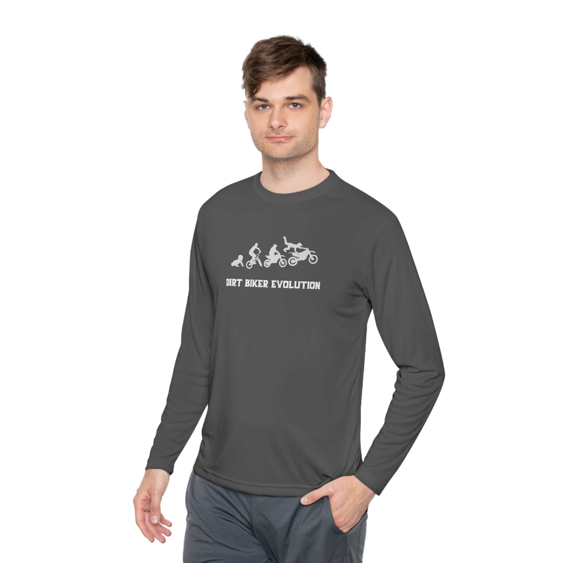 Dirt Bike Evolution Lightweight Long Sleeve Tee