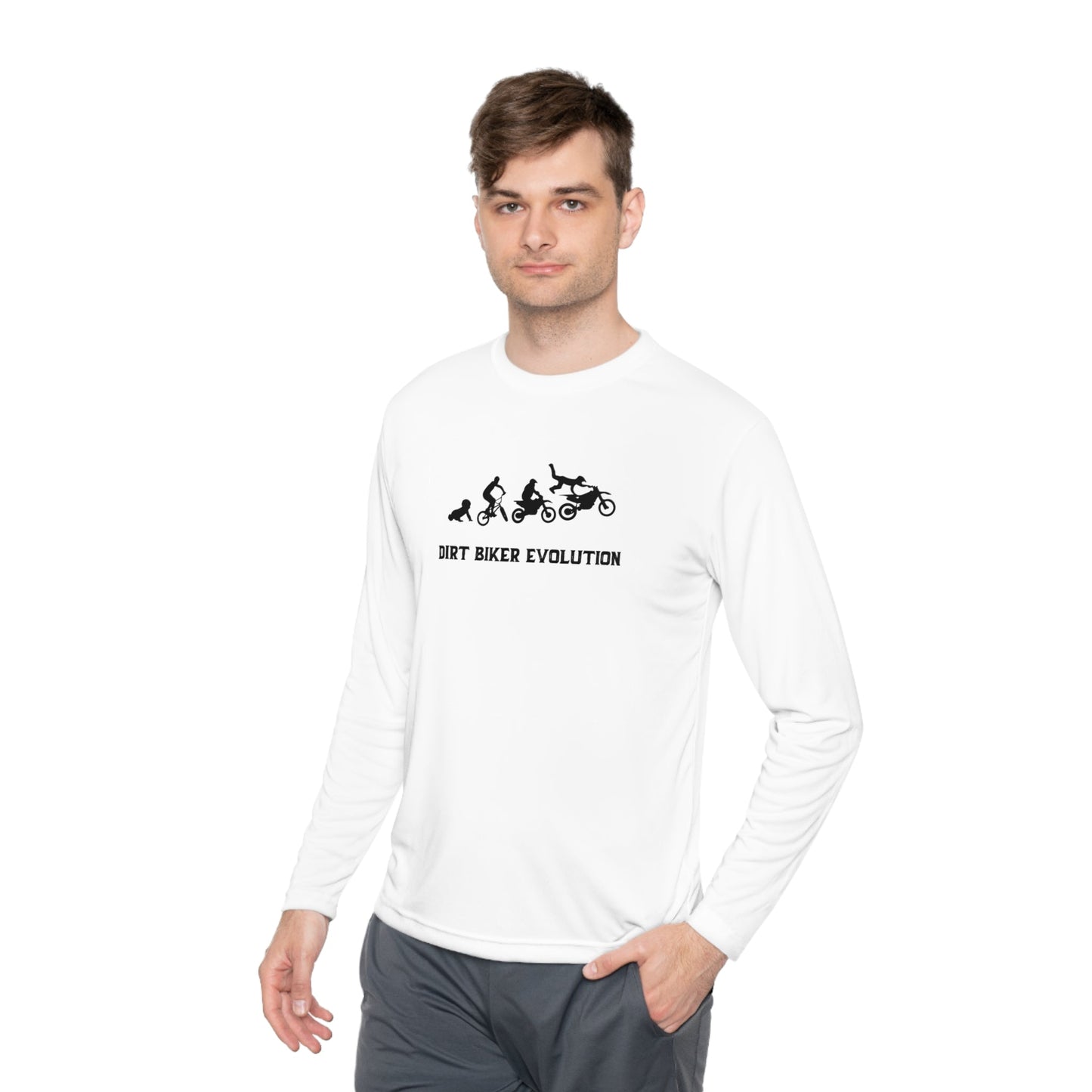 Dirt Bike Evolution Lightweight Long Sleeve Tee