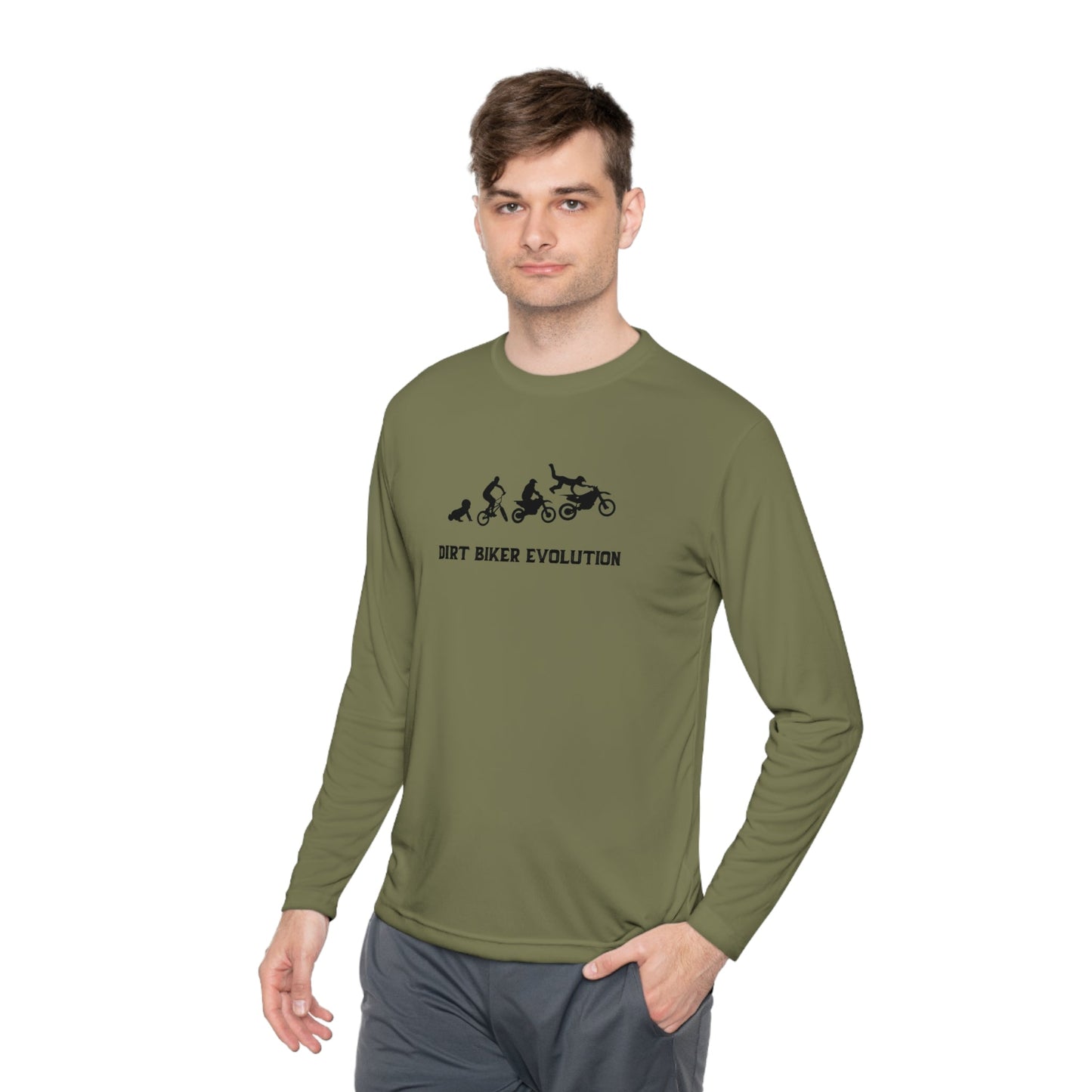 Dirt Bike Evolution Lightweight Long Sleeve Tee